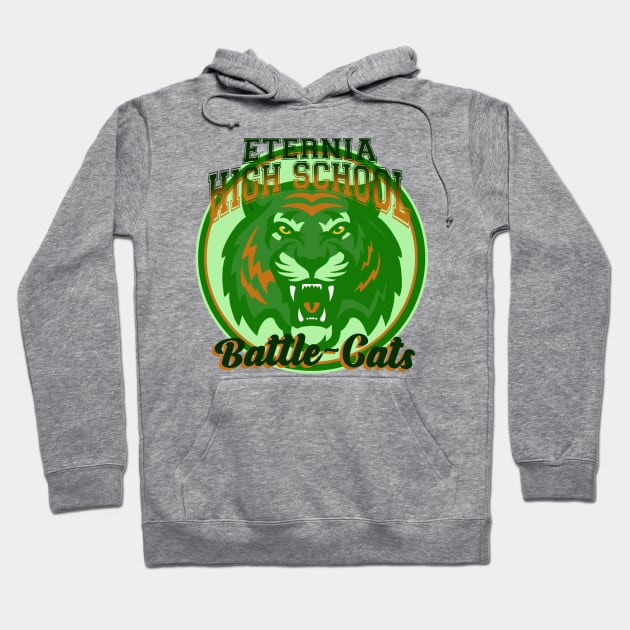 Go Battle-Cats!! Hoodie by Tameink